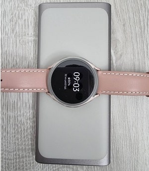 Can I charge galaxy watch with power bank