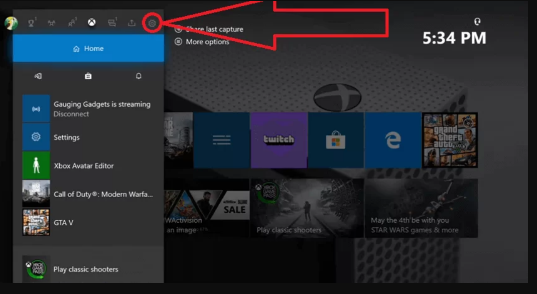 how to adjust screen size on xbox one