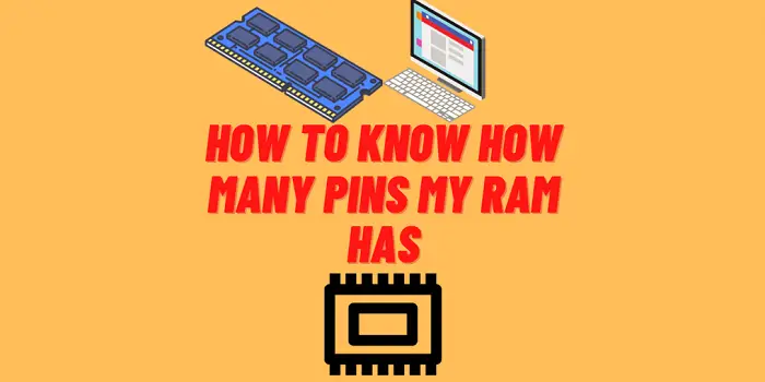 how to tell how many pins ram has