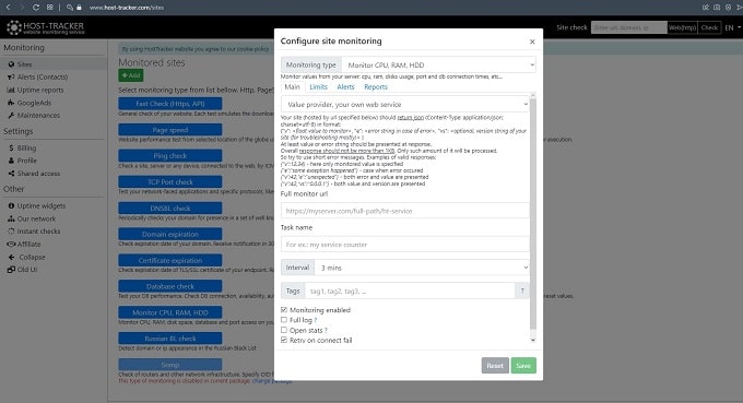 tools to monitor the status of your content server