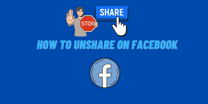 how to unshare on facebook